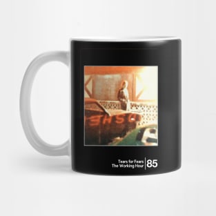 Tears for Fears - The Working Hour / Minimal Graphic Artwork Mug